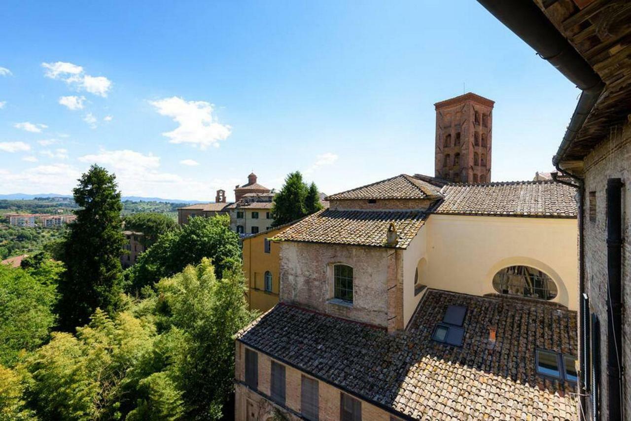 Penthouse In Siena Near Piazza Del Campo Lägenhet Exteriör bild